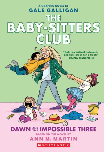 Dawn and the Impossible Three: A Graphic Novel (The Baby-Sitters Club #5): Full-Color Edition (5) (The Baby-Sitters Club Graphix)