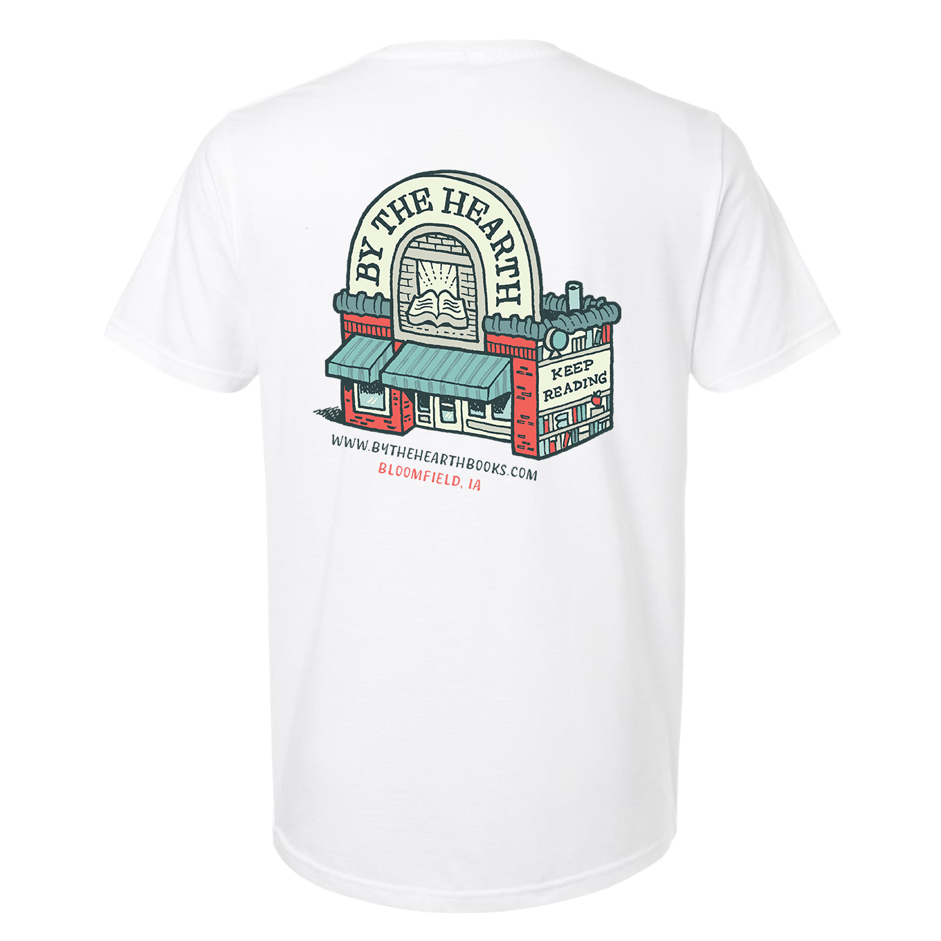 By the Hearth Keep Reading Midwest T-Shirt | By the Hearth Bookshop