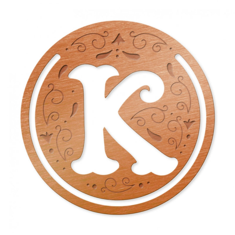 Literary Letter Metal Bookmark