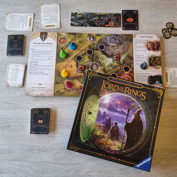 Lord of the Rings Adventure Book Game (Ravensburger)