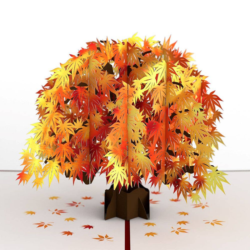 Sugar Maple Tree 5''x7'' Card, Fall, Fall Deco
