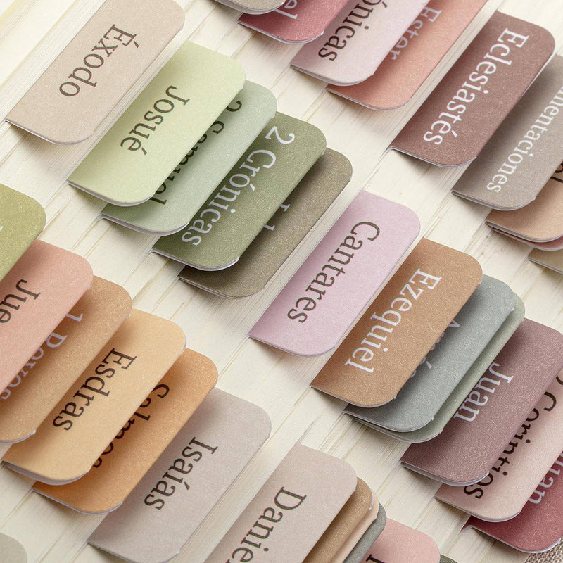 Bible Tabs, 75 Laminated Tabs for Women and Men