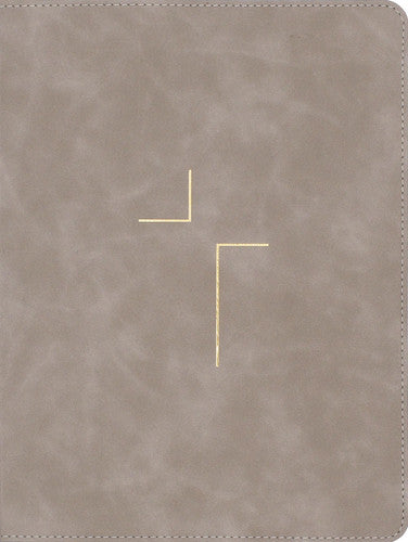 The Jesus Bible, ESV Edition, Leathersoft, Stone