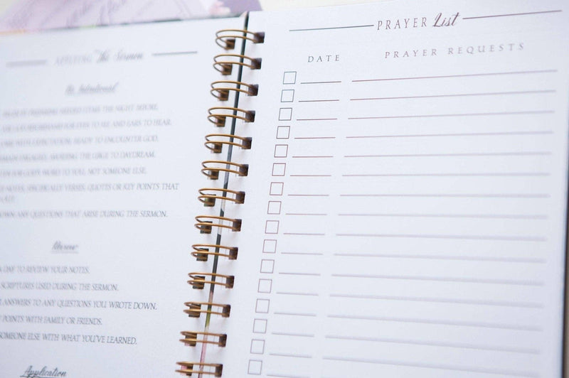 Sermon Notes Journals | Church Notes Journal for Women
