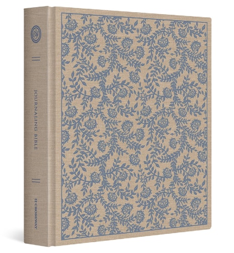 ESV Journaling Bible, Red Letter (Cloth Over Board, Flowers Design)