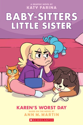 Karen's Worst Day: A Graphic Novel (Baby-Sitters Little Sister #3) (3) (Baby-Sitters Little Sister Graphix)