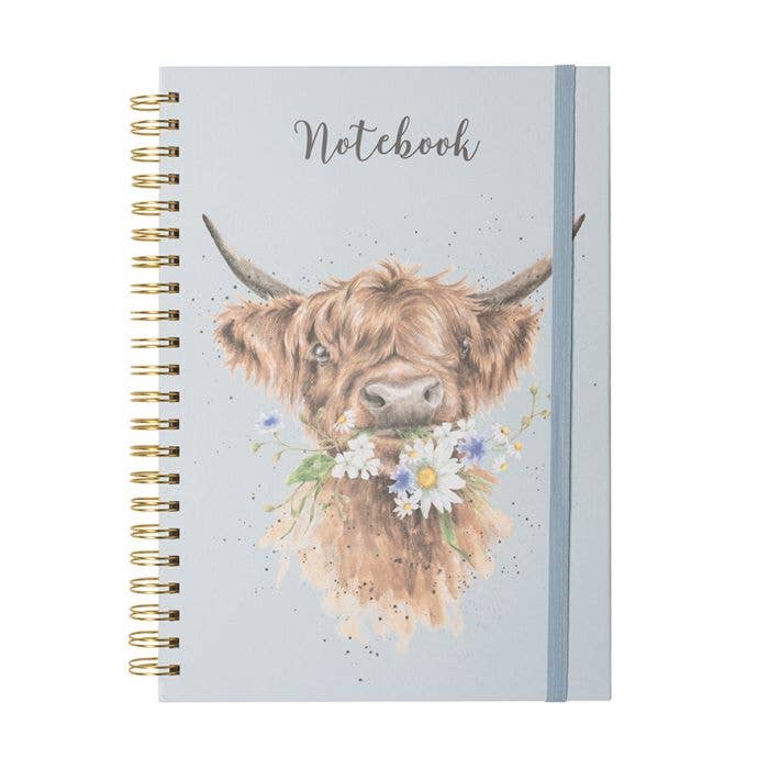 A4 Cow Notebook - Daisy Coo