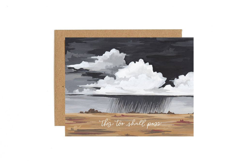 Storm Sympathy Greeting Card