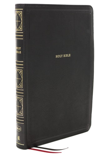 NKJV Thinline Bible, Giant Print, Red Letter Edition [Black]