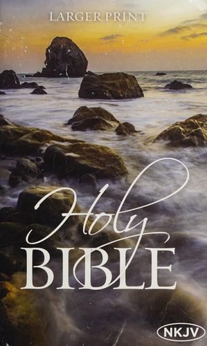 The NKJV, Holy Bible, Larger Print, Paperback: Holy Bible, New King James Version