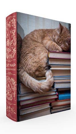 Cat Nap Book Box Puzzle, Clamshell