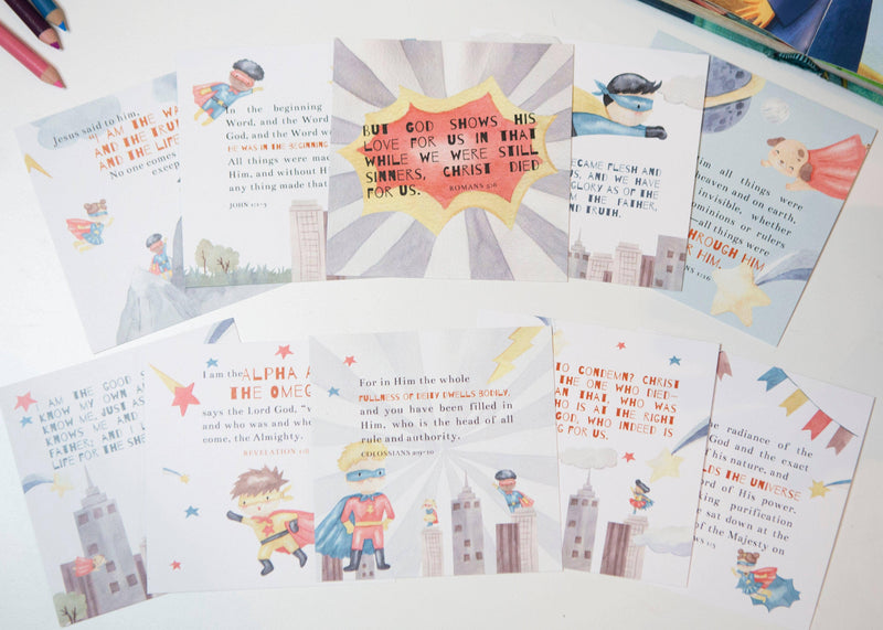 All About Jesus Kids Scripture Cards