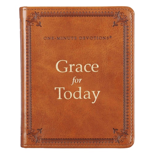 One Minute Devotions Grace for Today Luxleather