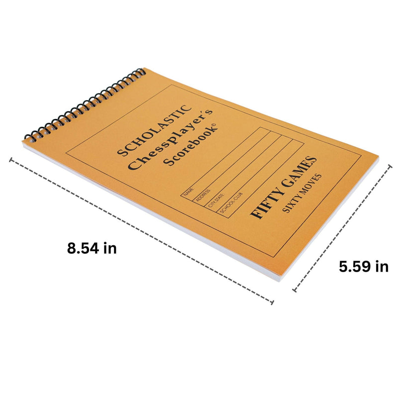 WE Games Ultimate Chess Player's Scorebook