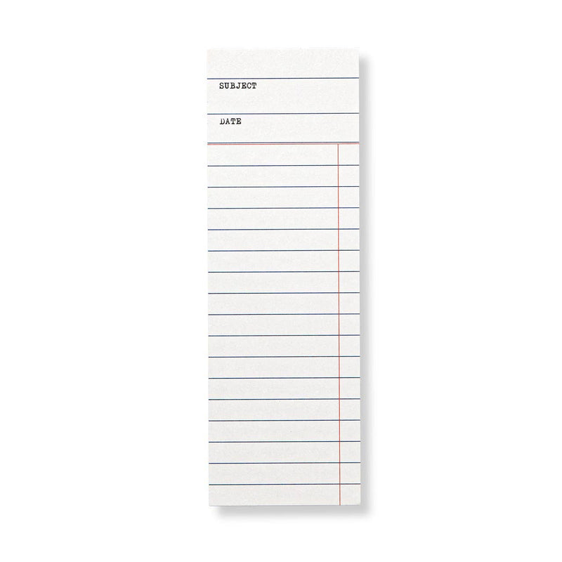 Vintage Library Bookmark Cards (set of 50)