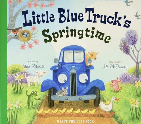 Little Blue Truck's Springtime A Lift-the-flap Book