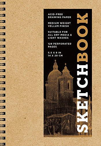 Sketchbook (Basic Small Spiral Kraft) (Volume 18) (Union Square & Co. Sketchbooks)