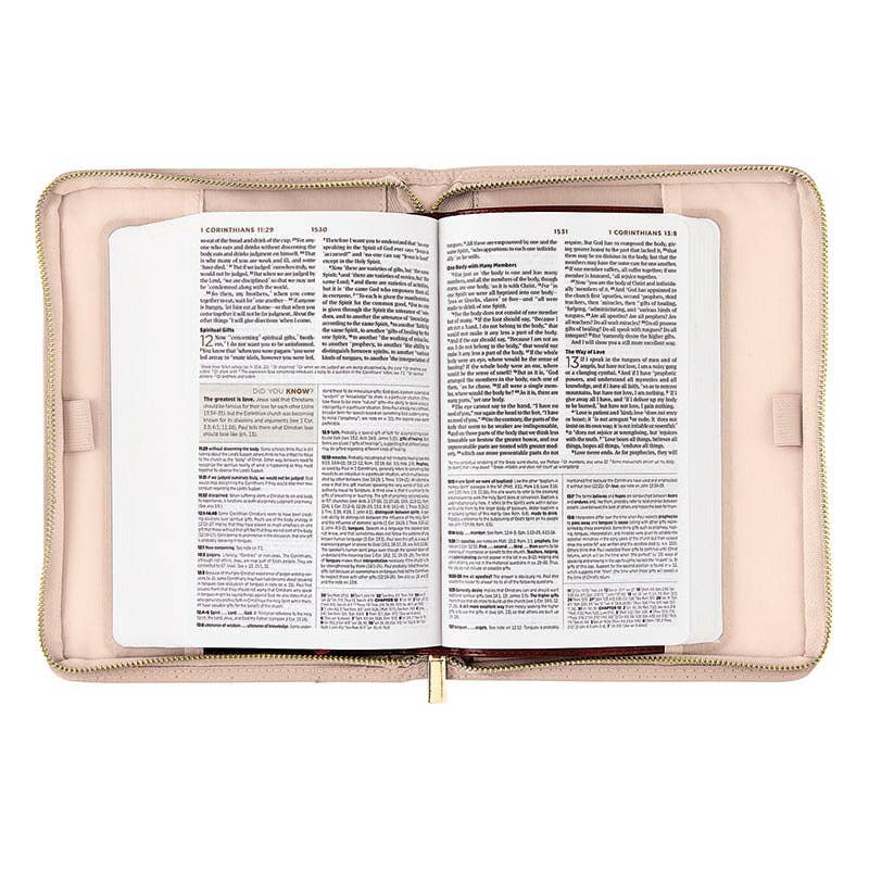 Simply Faith Bible Cover - Romans 8:28
