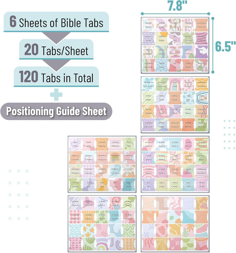 Mr. Pen- Bible Tabs, 120 Tabs