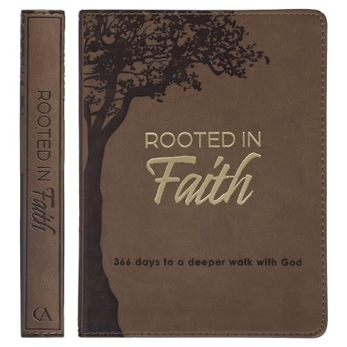 Devotional Rooted in Faith Faux Leather