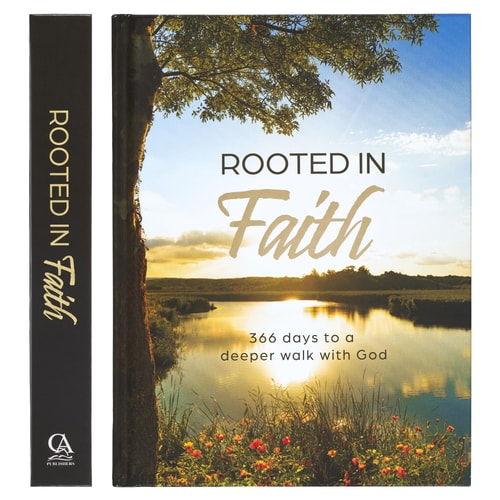 Devotional Rooted in Faith Hardcover