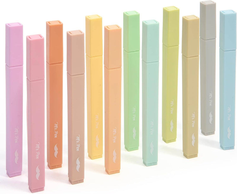 Highlighters 12 Pack Macaron