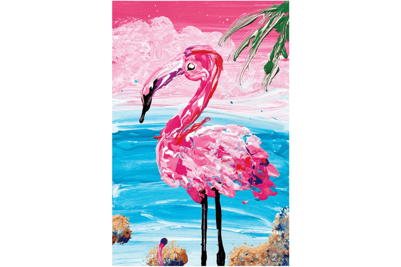 Flamingo MicroPuzzle - Mini Jigsaw Puzzle Gift