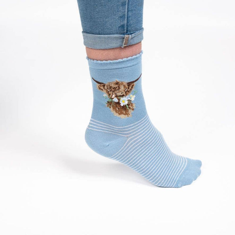 Cow Sock - Daisy Coo
