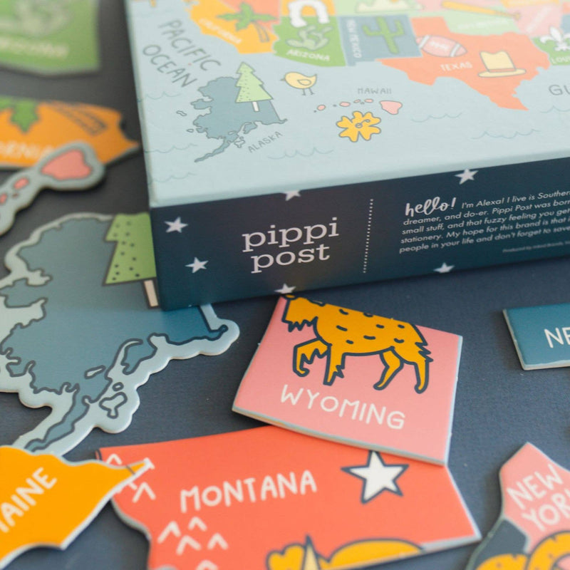 USA - 110 Piece Educational Jigsaw Puzzle