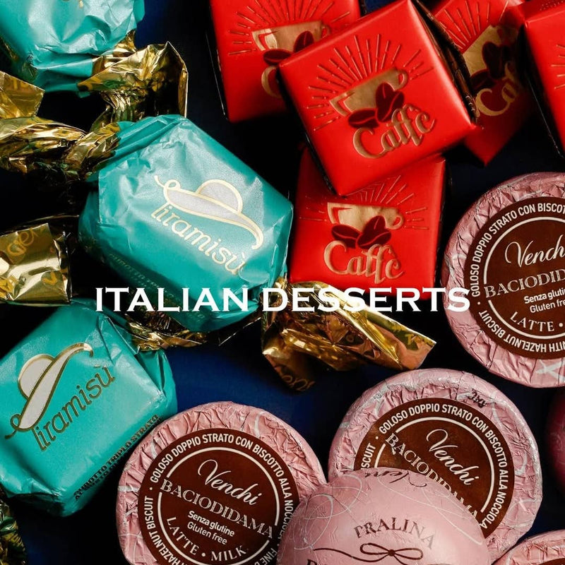 Bacio di Dama Milk Chocolate Pieces - Italian Gourmet Candy