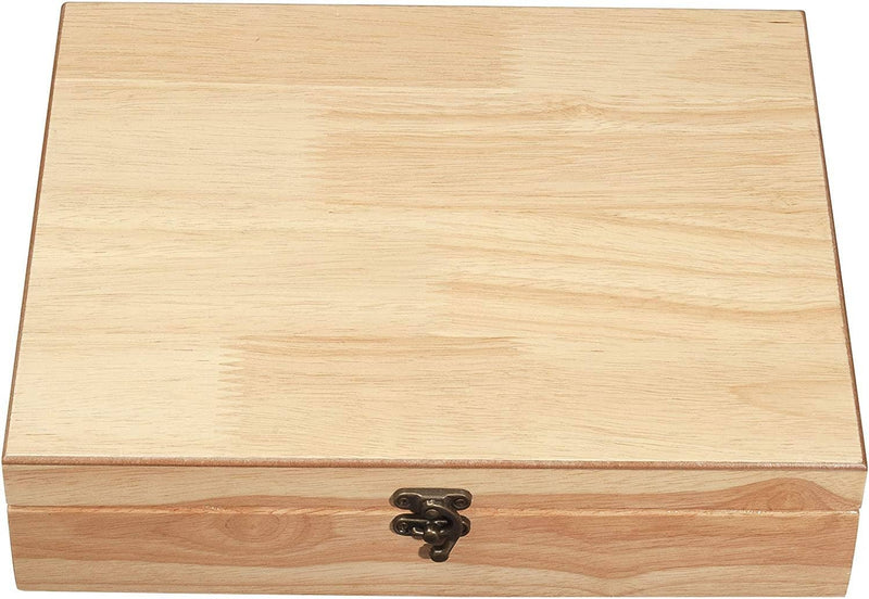 WE Games Wood 12 Number Shut the Box Game with Lid