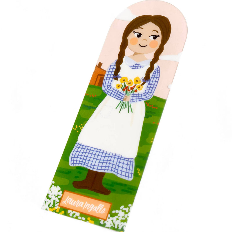 Little House on the Prairie Laura Ingalls Acetate Bookmark