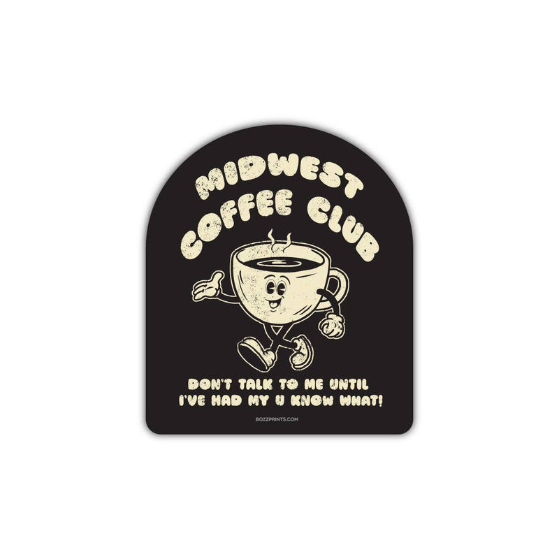 Midwest Coffee Club Sticker