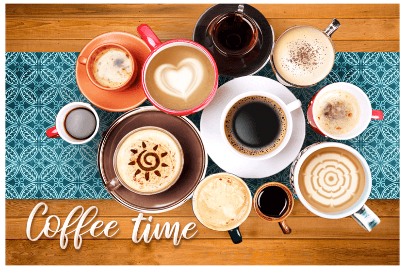 Coffee Mini Jigsaw Puzzle - Mug Table Latte tea Impulse buy