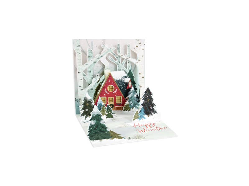 Holiday A-Frame Mini Pop-Up Card