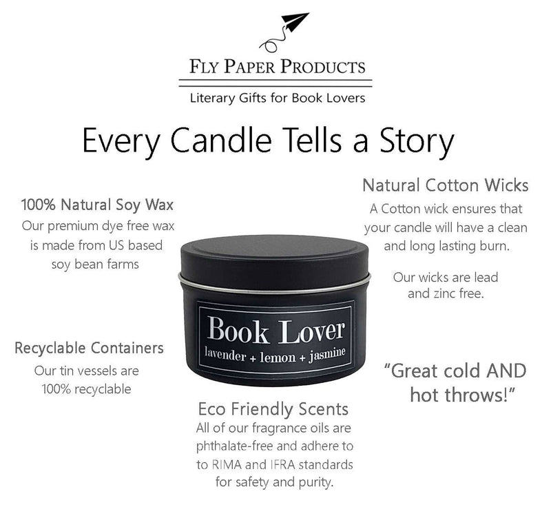 Cozy Reads Pumpkin Spice Fall 4oz Soy Candle