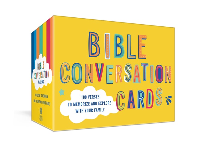 Bible Conversation Cards 100 Verses to Memorize and Explore with Your Family