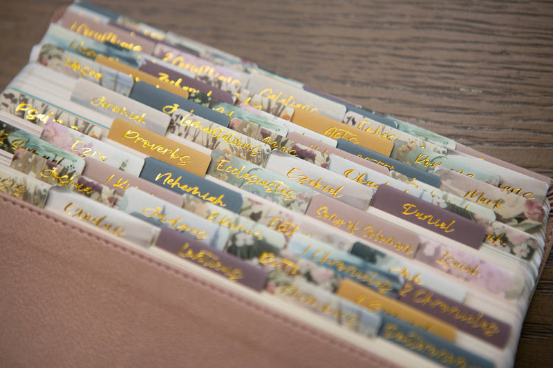 Pretty Bible Book Tabs | Bible Tabs
