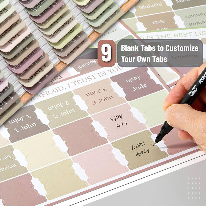 Mr. Pen Bible Tabs, 75 Tabs