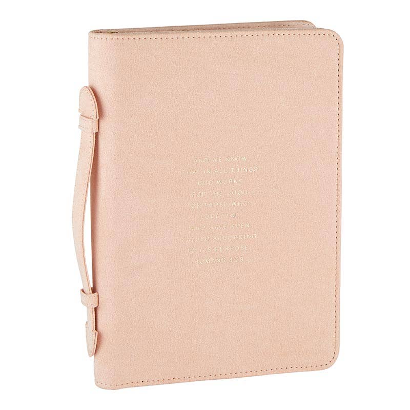 Simply Faith Bible Cover - Romans 8:28