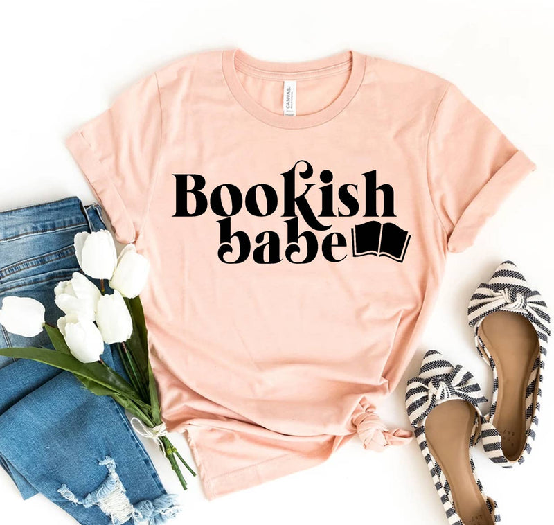Bookish Babe T-shirt - Bella Canvas