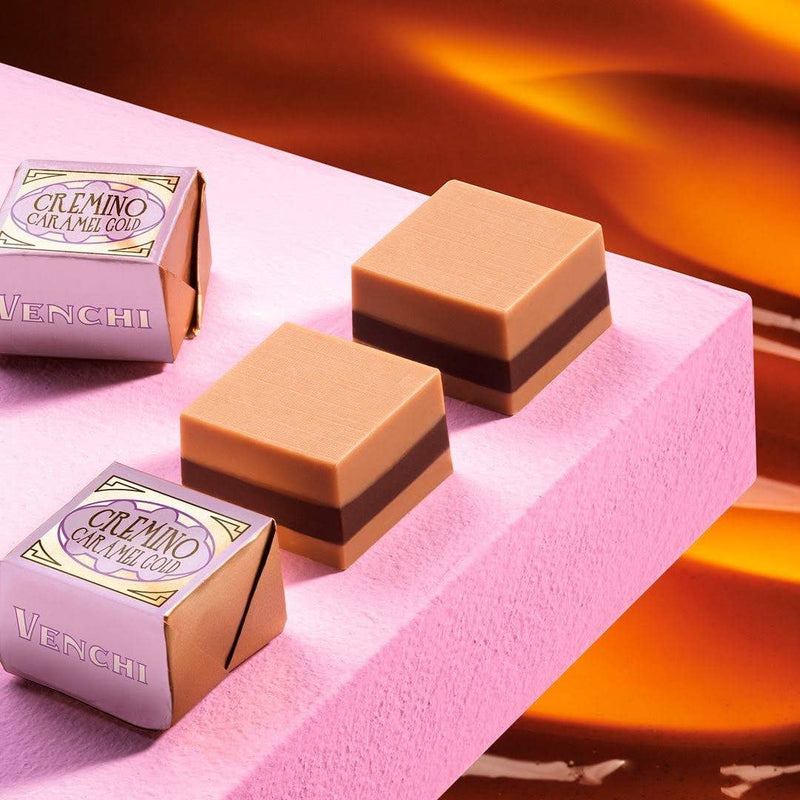 Cremino Caramel & Dark Chocolate - Italian Gourmet Chocolate