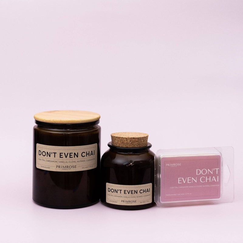 Don't Even Chai Candle