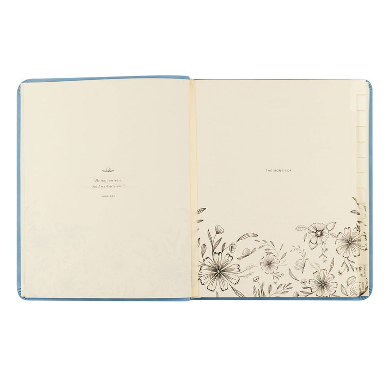 12-Month Undated Planner: Bethany Theme, Layflat