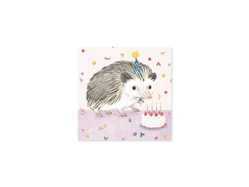 Hedgehog Pop-up Birthday Card