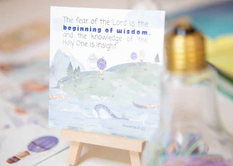 Things Above Kids Verse Cards