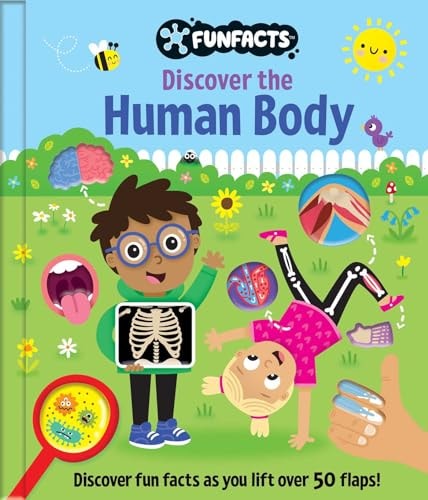 Discover the Human Body: Lift-the-Flap Book: Board Book with Over 50 Flaps to Lift! (FunFacts)