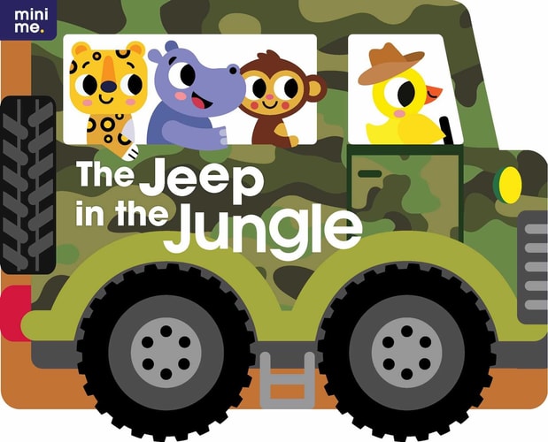 The Jeep in the Jungle Shaped Board Book