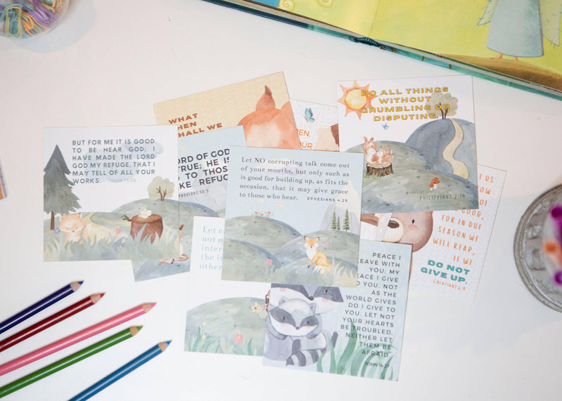 Verses To Live By Kids Verse Cards