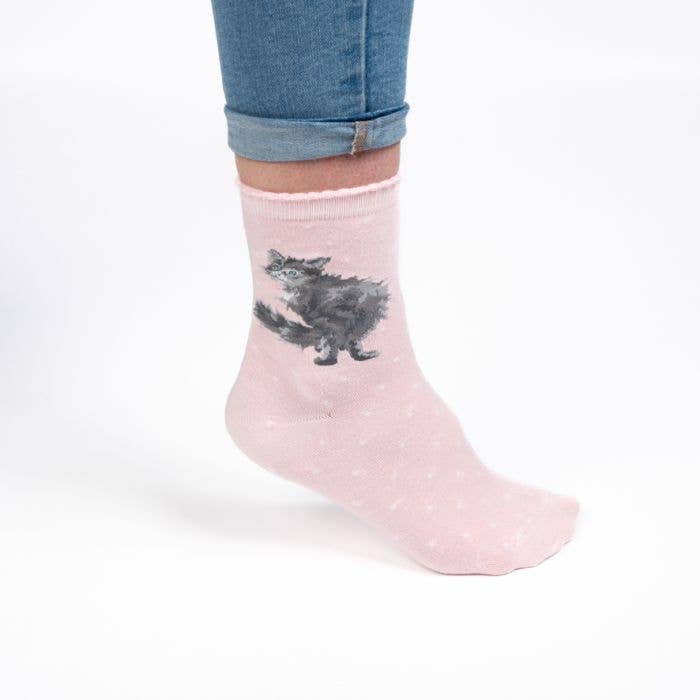 Cat Sock - Glamour Puss